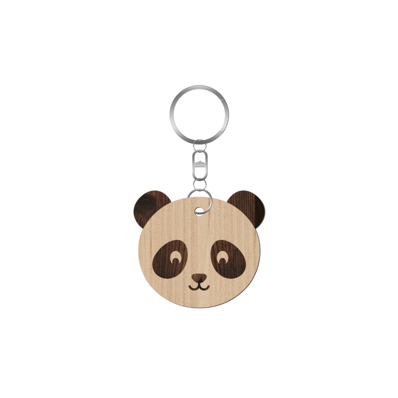 Porte-clés panda personnalisable baptême à offrir - Print Your Love