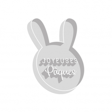 Pâques, sablés maison originaux en forme de lapin - Print Your Love