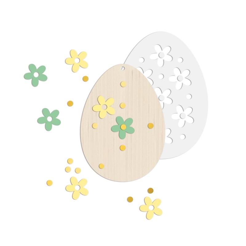Kit de décoration d’œufs de Pâques Luba